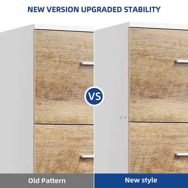 4-Drawer Vertical File Cabinet with Lock Ball-Bearing Slides Black