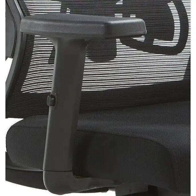 Ergonomischer Bürostuhl mit Netzrückenlehne, verstellbarer Kopfstütze und Armlehnen