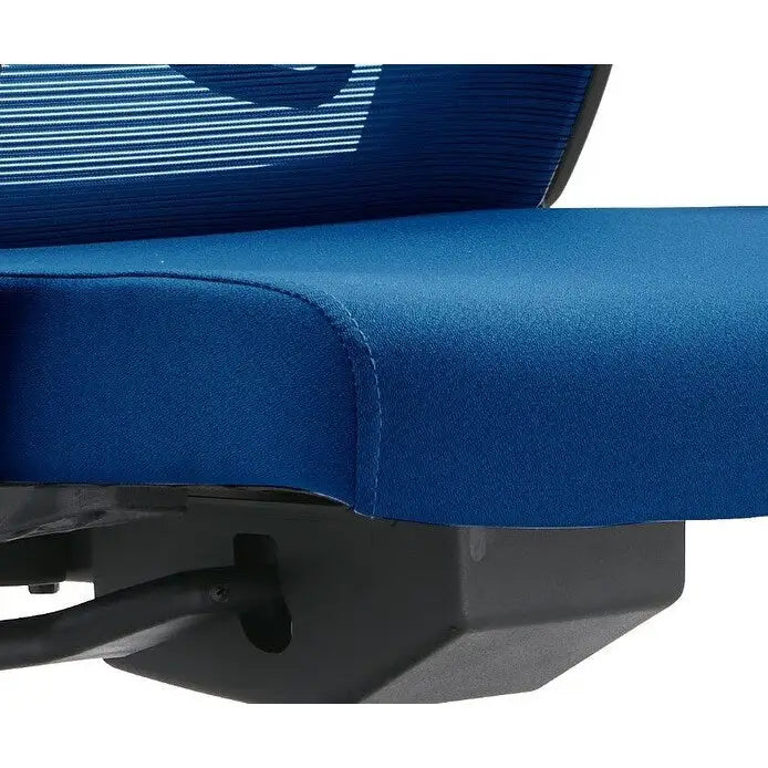 Ergonomischer Bürostuhl mit Netzrückenlehne, verstellbarer Kopfstütze und Armlehnen