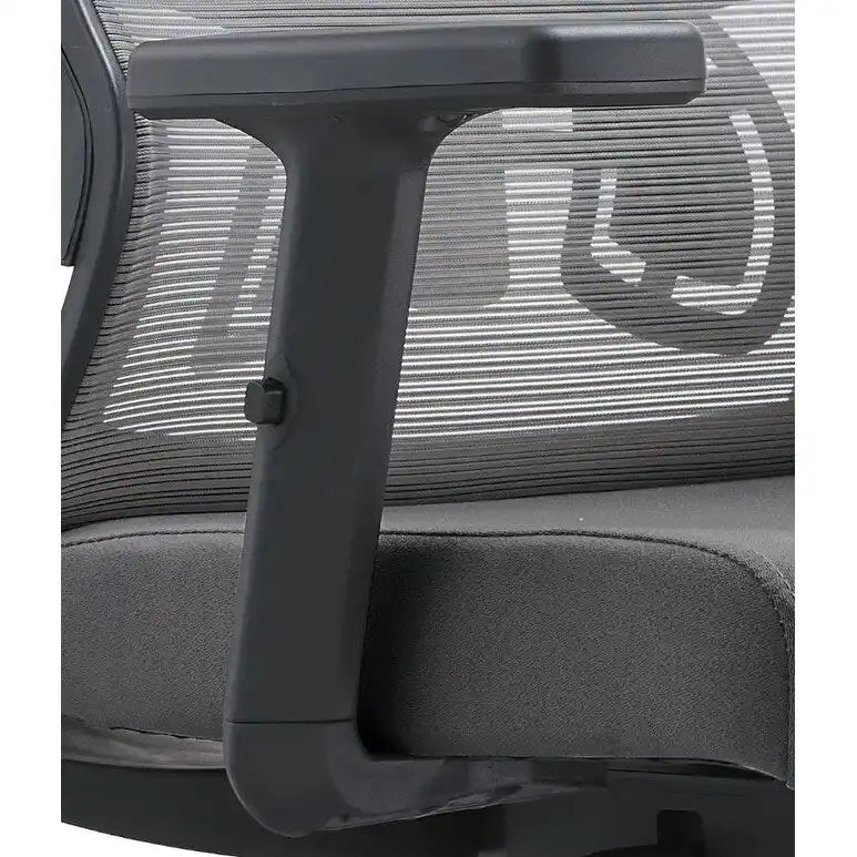 Ergonomischer Bürostuhl mit Netzrückenlehne, verstellbarer Kopfstütze und Armlehnen